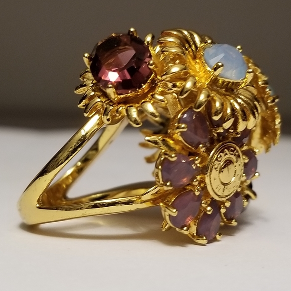 🌟RARE***COACH TONY DUQUETTE RING - Picture 4 of 4